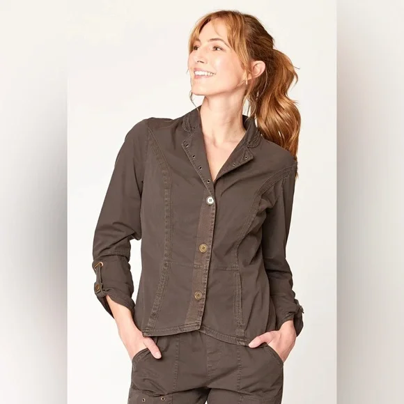 XCVI Coquille Jacket, Welded Iron - Picture 2 of 3